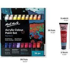 Mont marte Acrylie color 36 pcs paint set